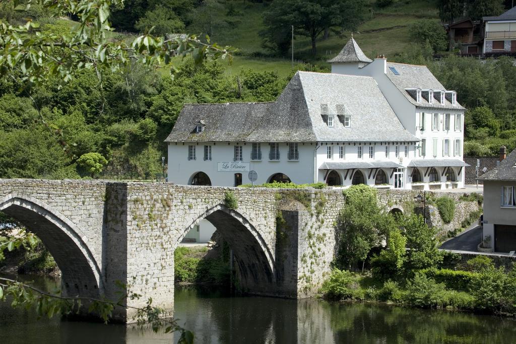 Hotel La Riviere Entraygues-sur-Truyère Buitenkant foto