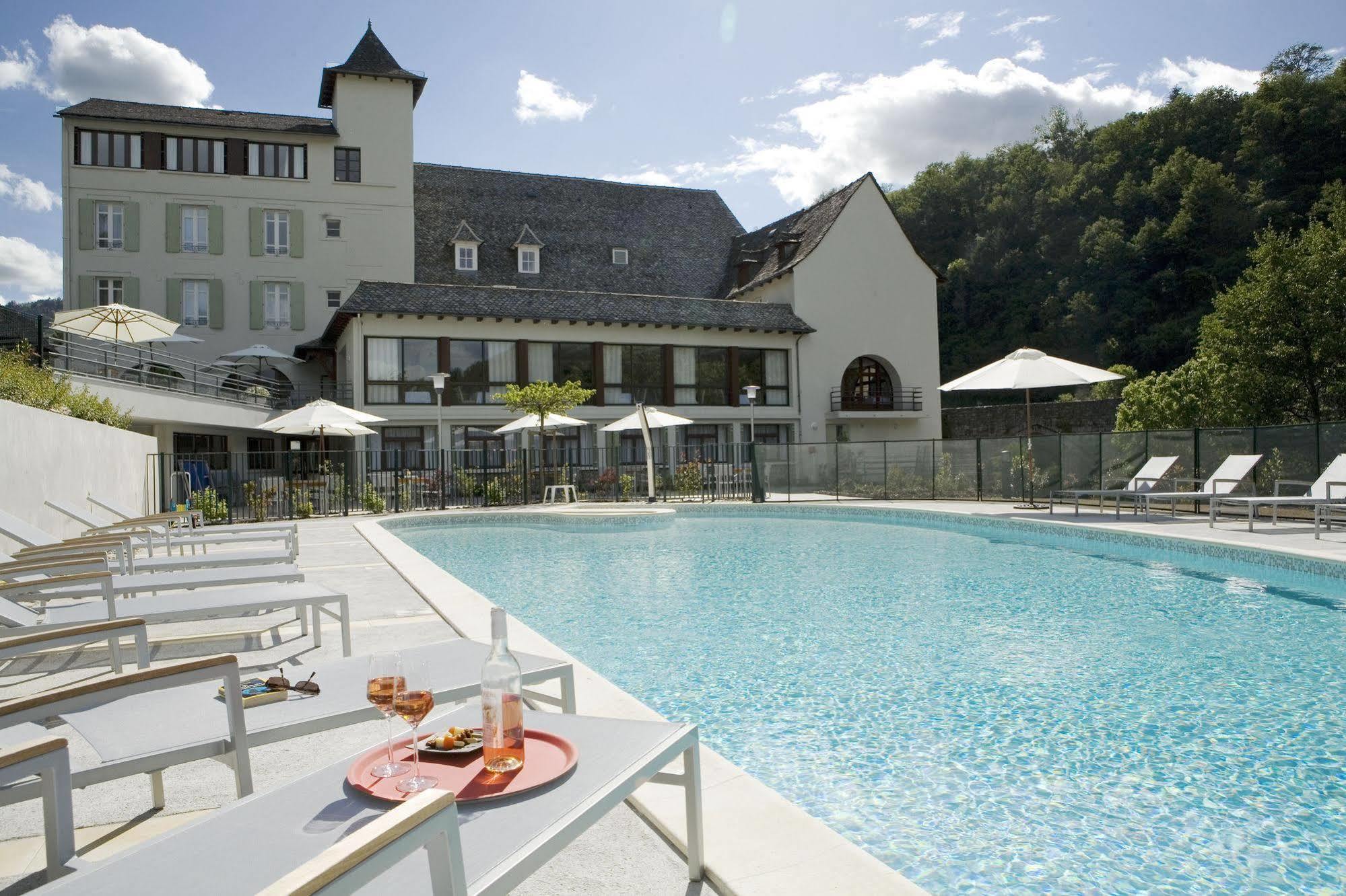 Hotel La Riviere Entraygues-sur-Truyère Buitenkant foto