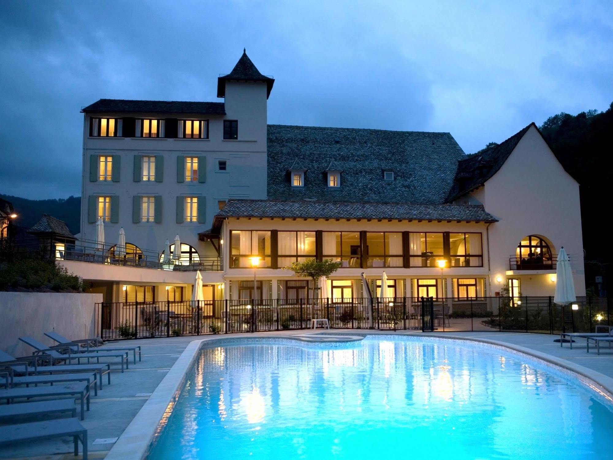 Hotel La Riviere Entraygues-sur-Truyère Buitenkant foto
